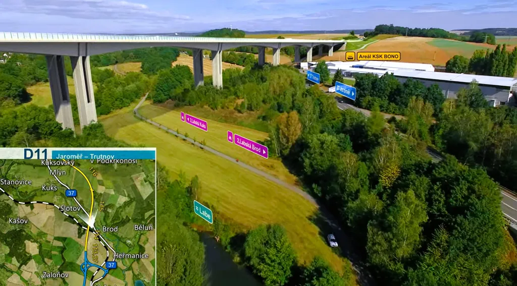 Ředitelství silnic a dálnic zahájí v dubnu stavbu úseku D11 z Jaroměře do Trutnova