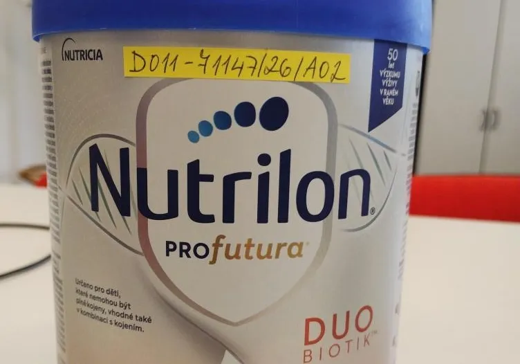 SZPI varuje před kojeneckým mlékem Nutrilon, zachycená šarže obsahuje nebezpečný toxin