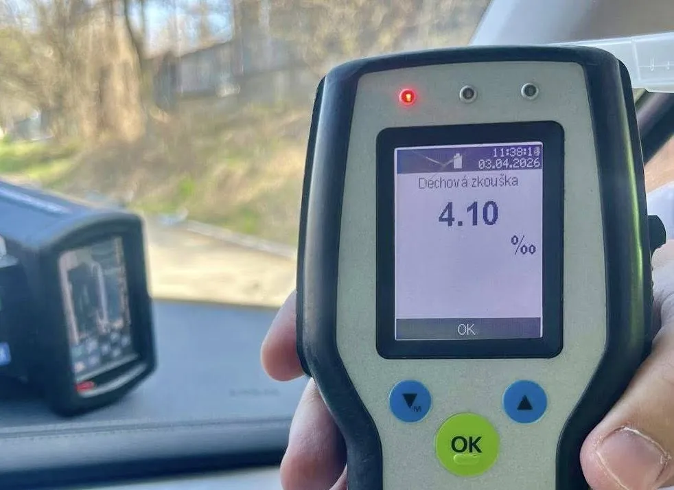 Extrémní hodnota na alkoholtesteru v Ostravě: Místo těžké opilosti šlo o větrový bonbon