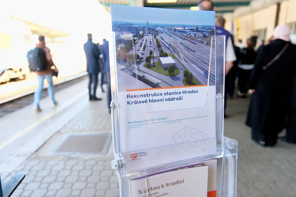 V Hradci Králové odstartovala miliardová přestavba hlavního nádraží