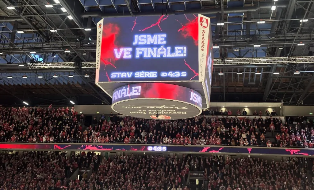 Pardubice zvládly rozhodující bitvu se Spartou a útočí na titul, ve finále je čeká Třinec