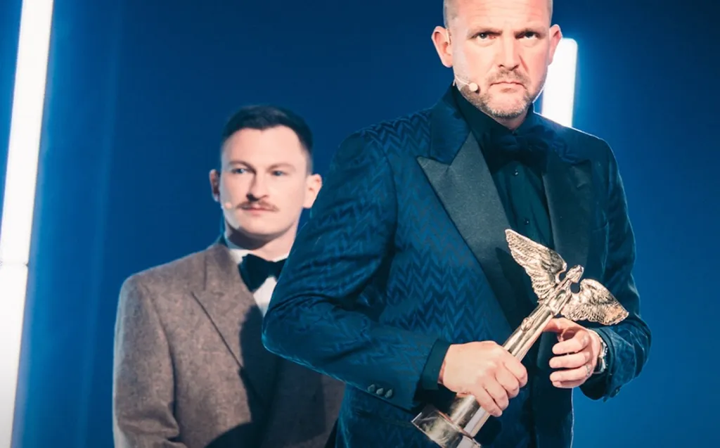 Andělský galavečer měl všechno: Boučka s Mikýřem, vzkazy politikům i poděkování terapeutům. Znáte vůbec autory Skladby roku?