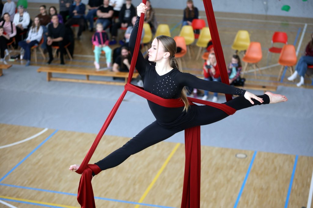 Dívky popřely gravitaci. Ústí nad Orlicí hostilo úchvatnou show ve vzdušné akrobacii