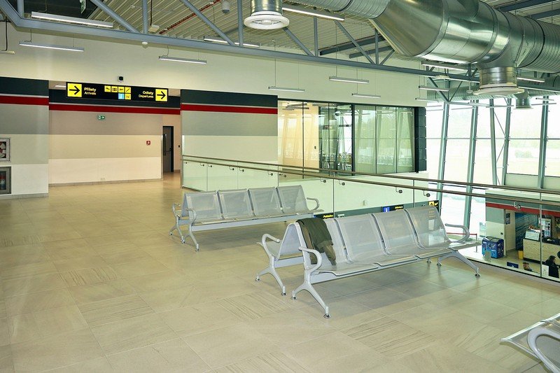 Na pardubickém letišti bylo otevřeno druhé patro. Zlepší komfort cestujících