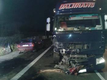 Vážná nehoda v Ostřetíně zablokovala silnici I/35