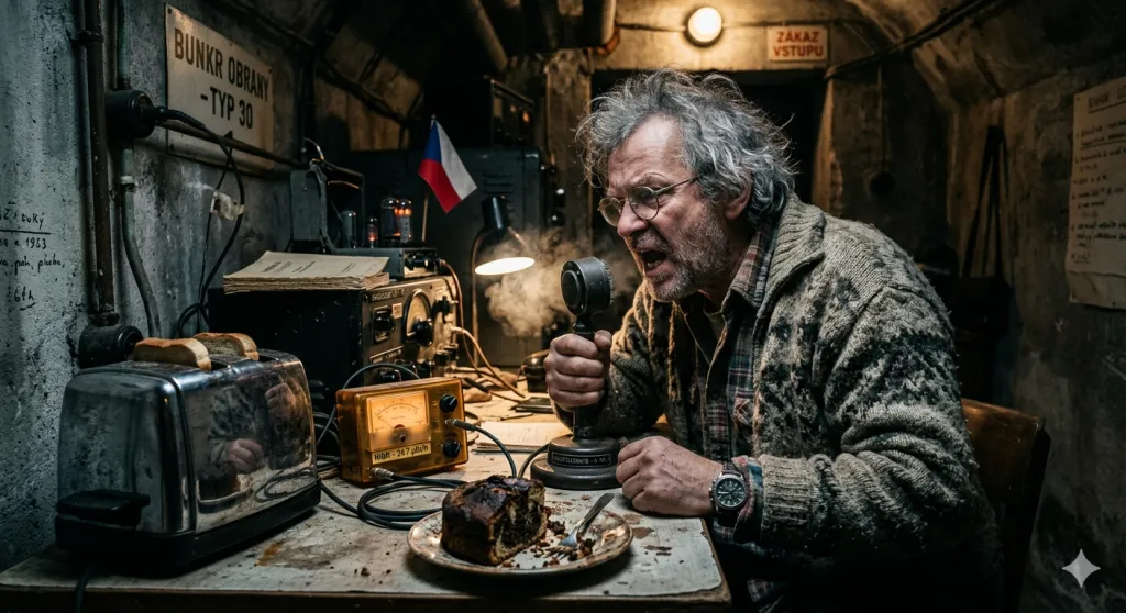 Hlášení z Haničky od Dr. Hanuše Rösslera - Ohnivá tatrovka se řítí z kosmu