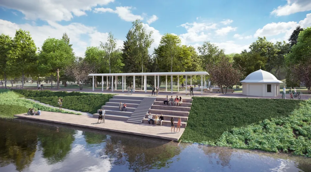 Město Náchod podepsalo smlouvu na obnovu parku Velké lázně v Bělovsi