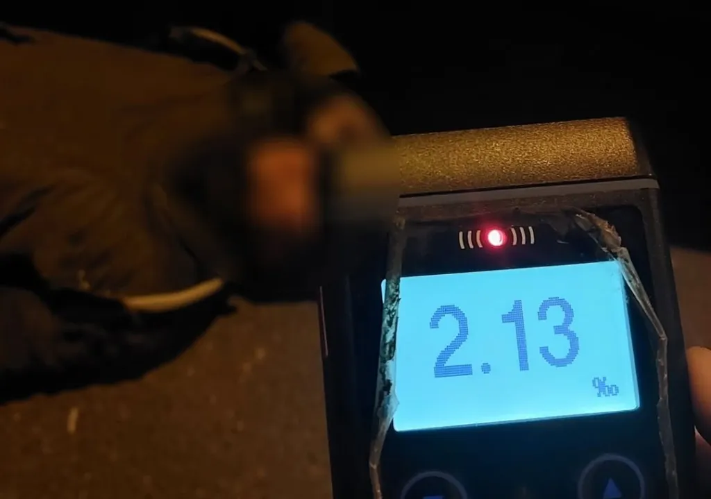 Noční alkoholické etudy v Pardubicích: Jeden útočil na věznici vodkou, druhý boural strážníkovi přímo pod okny