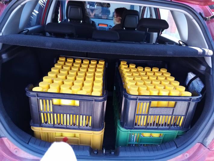 Ochranné prostředky kosteleckým seniorům