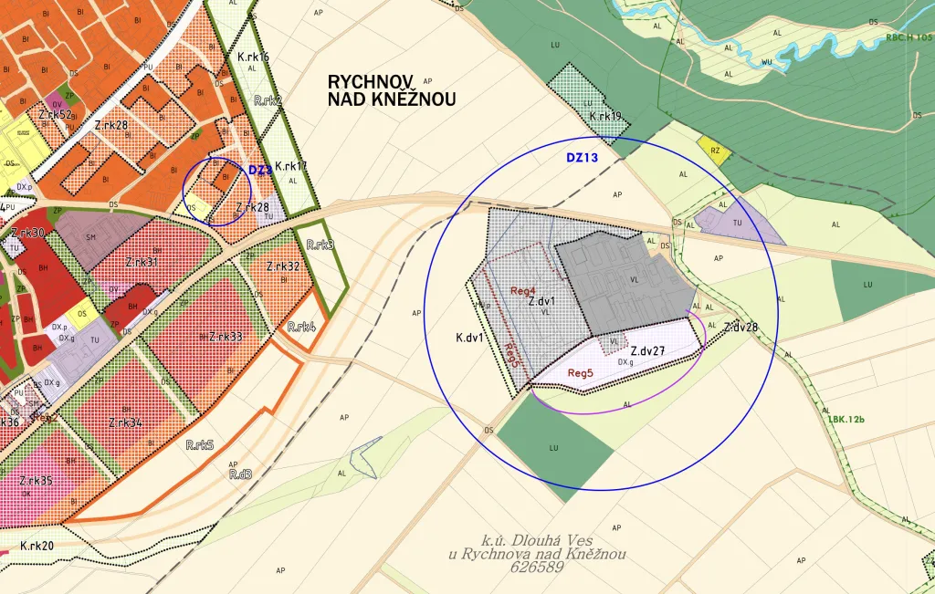 Rychnov nad Kněžnou uspořádá opakované veřejné projednání Změny č. 4 územního plánu. Dozná změny okolí Traktorky nebo Studánky?