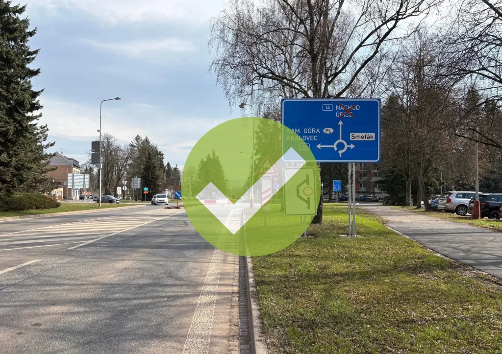 Dobrá zpráva, ulice Náchodská je opět průjezdná